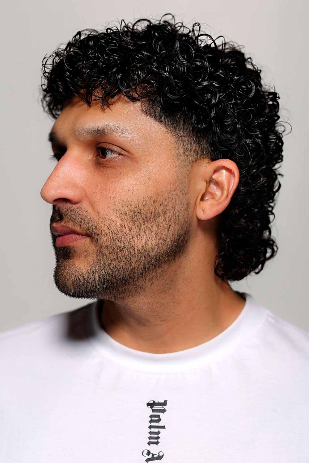 Haircuts For Curly Hair #menshairtypes #hairtypesmen