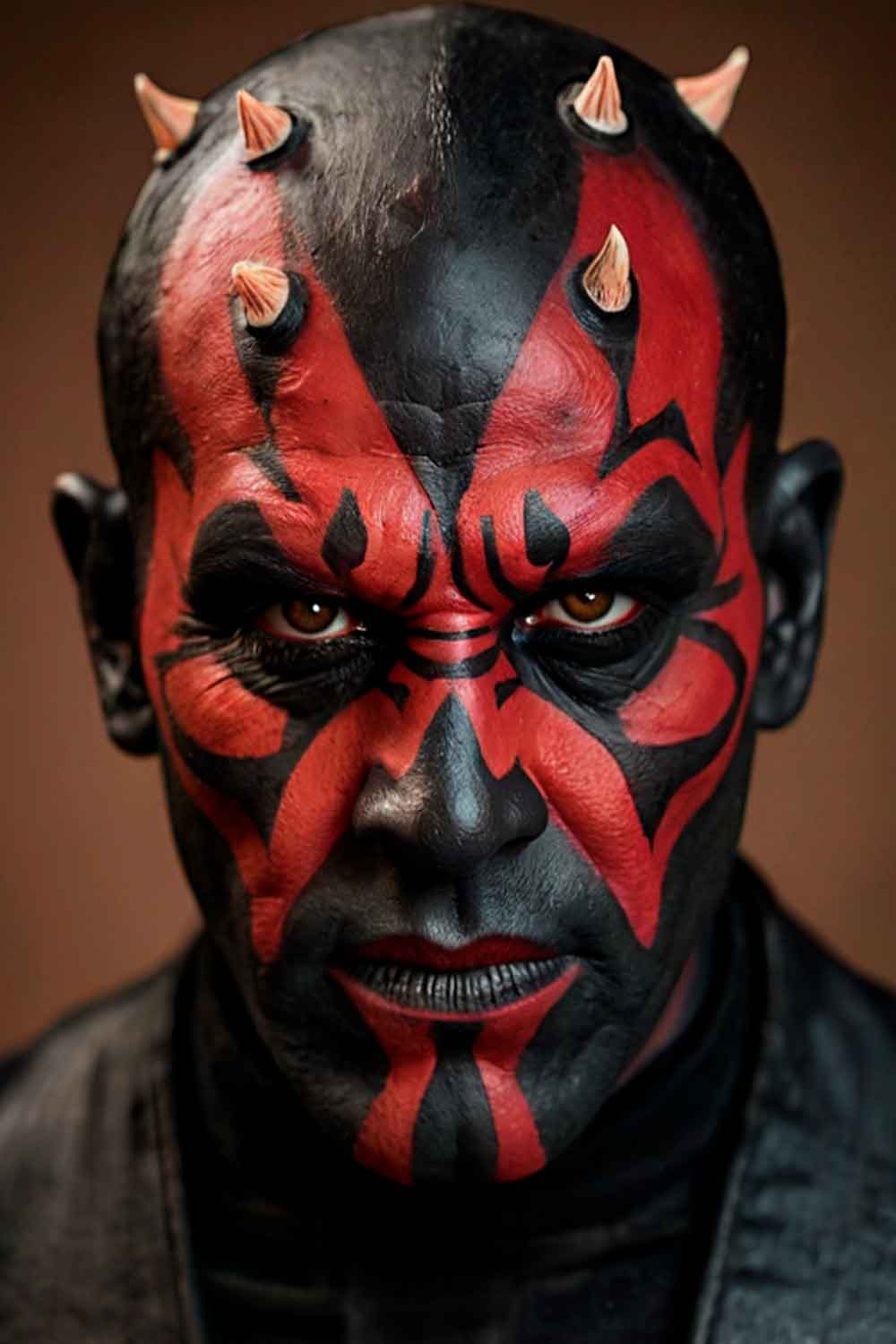 Darth Maul Star Wars #halloweenmakeup #halloweenmakeupmen #mensfacepain #menshalloweenmakeup