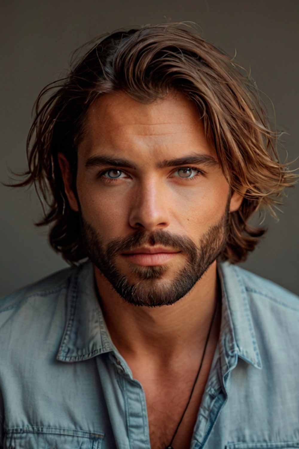 25 Middle Part Hairstyles For Men To Rock