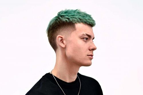 Burst Fade Haircuts For Men