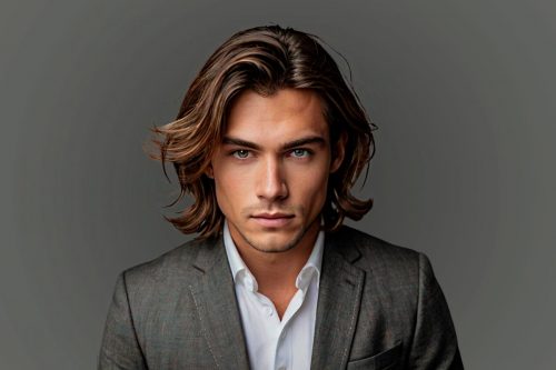 Middle Part Hairstyles For Men To Rock This Year