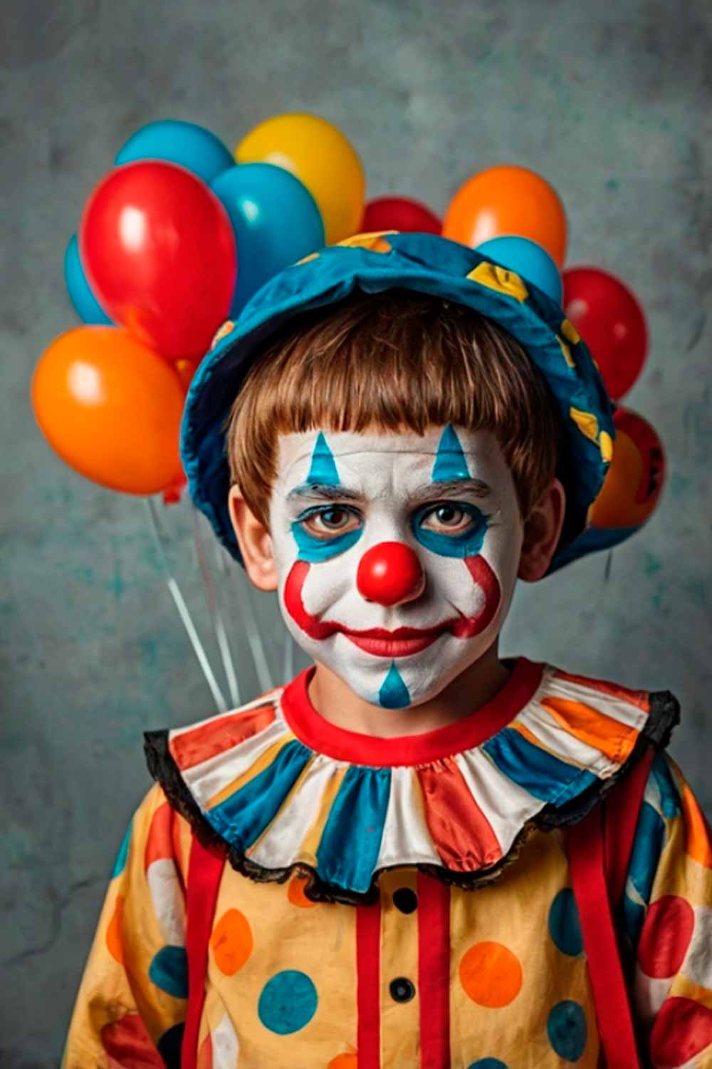 Clown Boys Halloween Costumes #boyshalloweencostumeideas #halloweencostumeideasforboys #boyshalloweencostumes