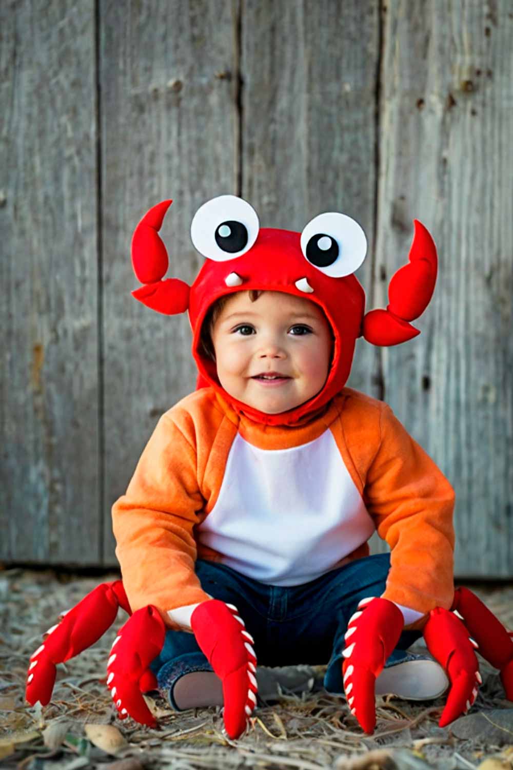 Crab Toddler Boy Costume #boyshalloweencostumeideas #halloweencostumeideasforboys #boyshalloweencostumes