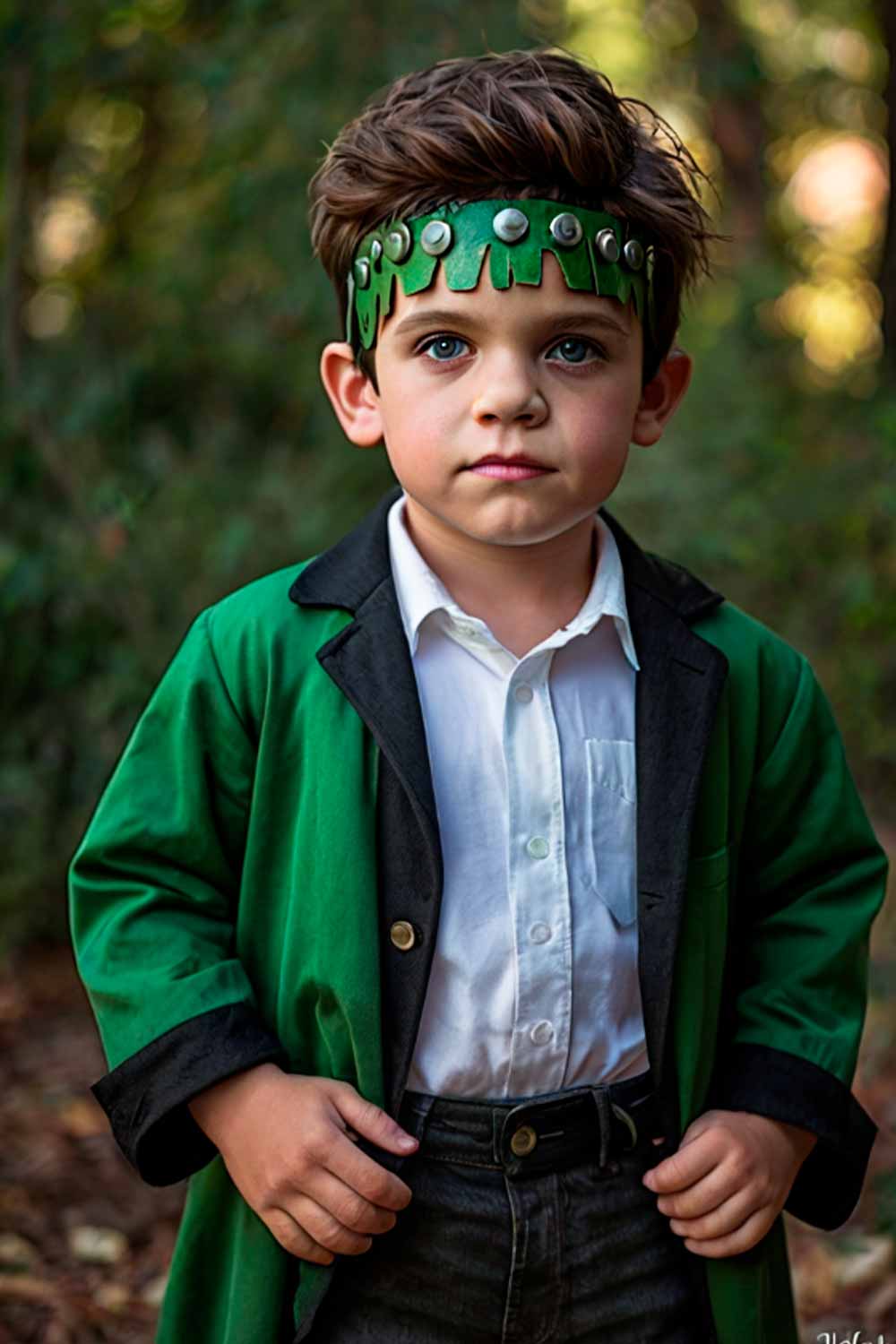 Frankenstein Halloween Costumes For Toddler Boy #boyshalloweencostumeideas #halloweencostumeideasforboys #boyshalloweencostumes