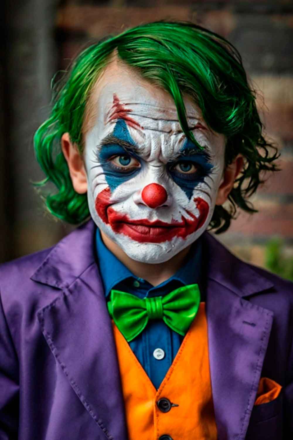 Joker Halloween Costumes For 7-Year-Old Boy #boyshalloweencostumeideas #halloweencostumeideasforboys #boyshalloweencostumes