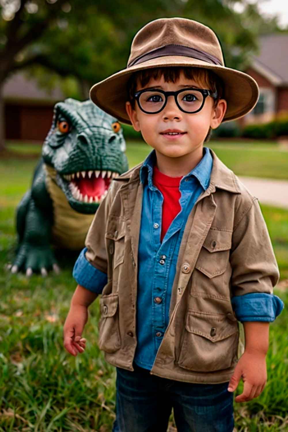 Jurassic Park #boyshalloweencostumeideas #halloweencostumeideasforboys #boyshalloweencostumes