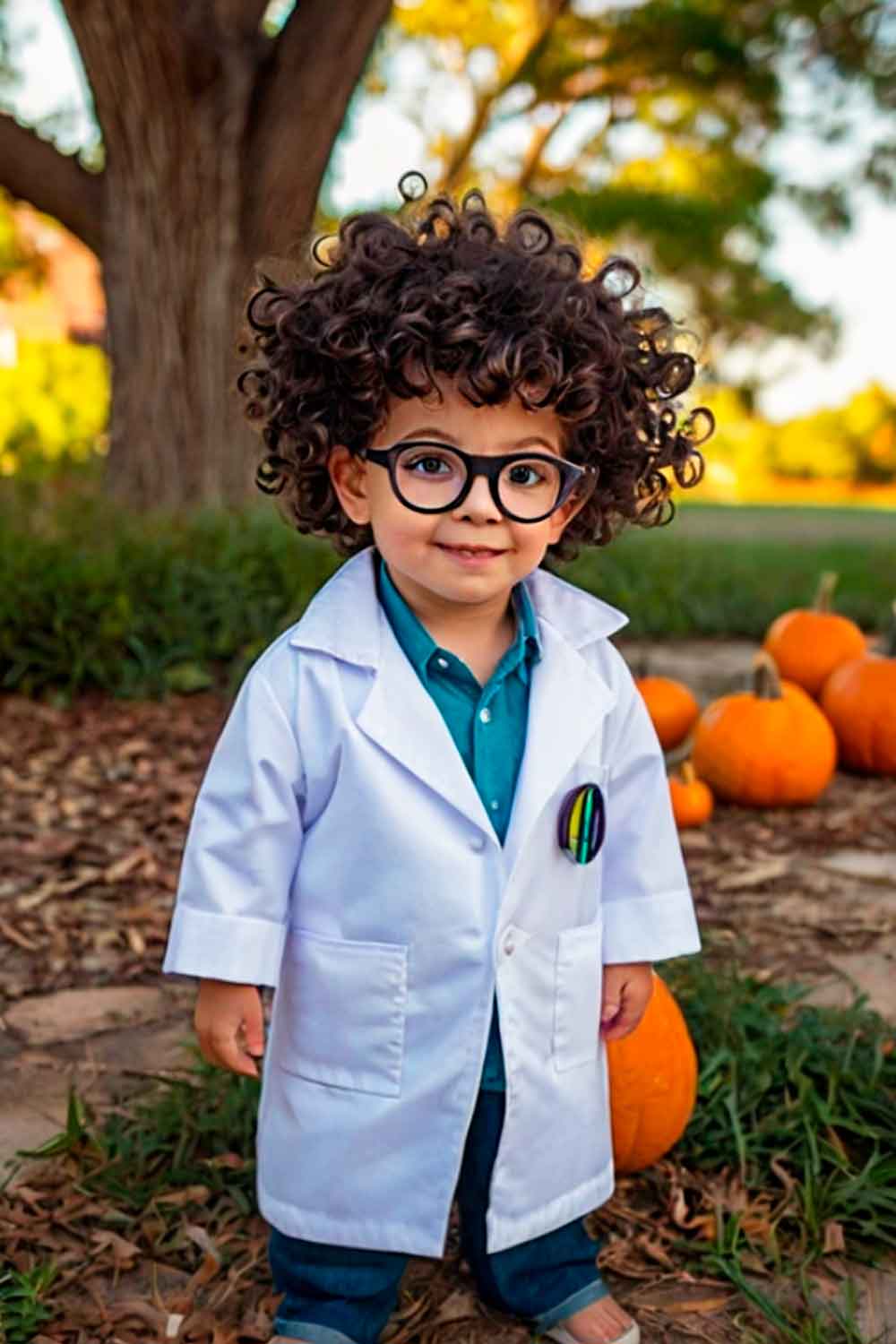 Mad Scientist #boyshalloweencostumeideas #halloweencostumeideasforboys #boyshalloweencostumes