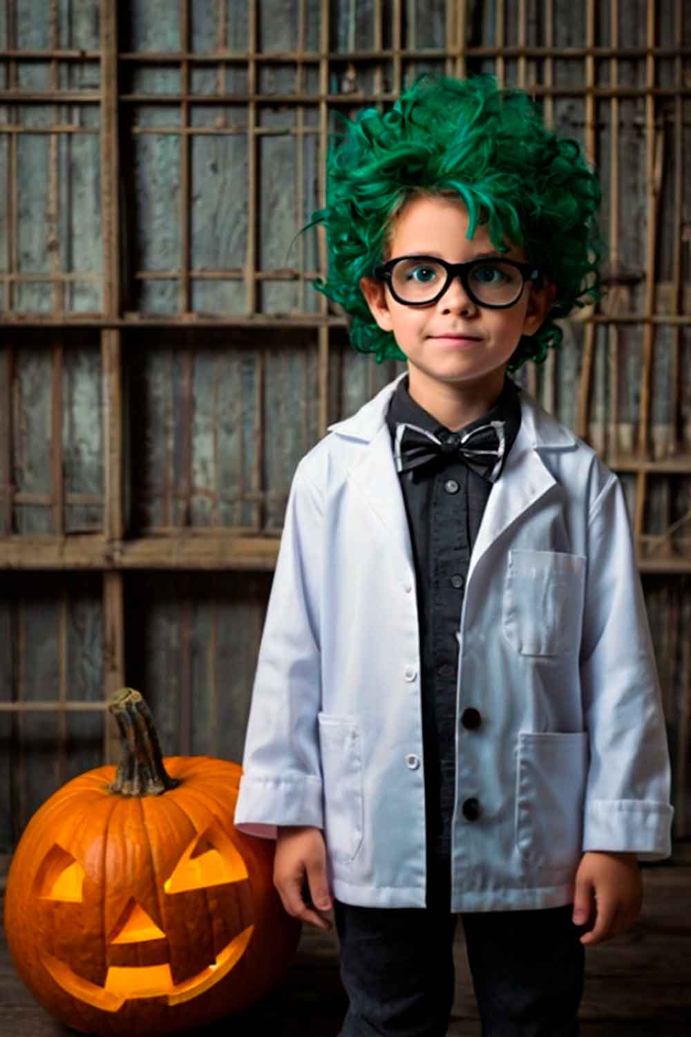 Mad Scientist #boyshalloweencostumeideas #halloweencostumeideasforboys #boyshalloweencostumes