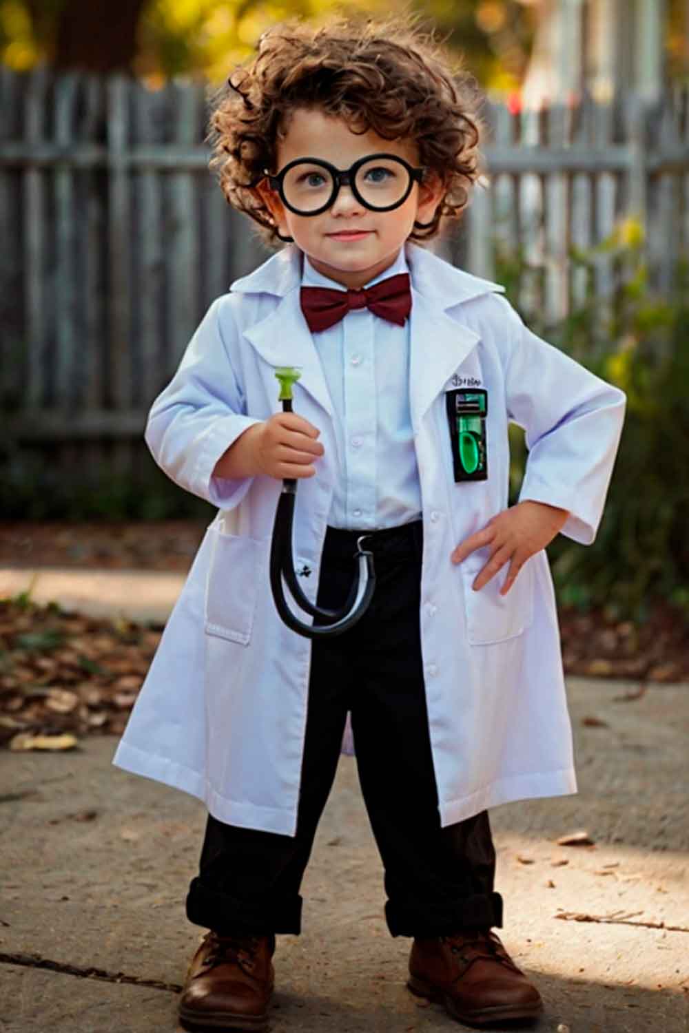 Mad Scientist #boyshalloweencostumeideas #halloweencostumeideasforboys #boyshalloweencostumes