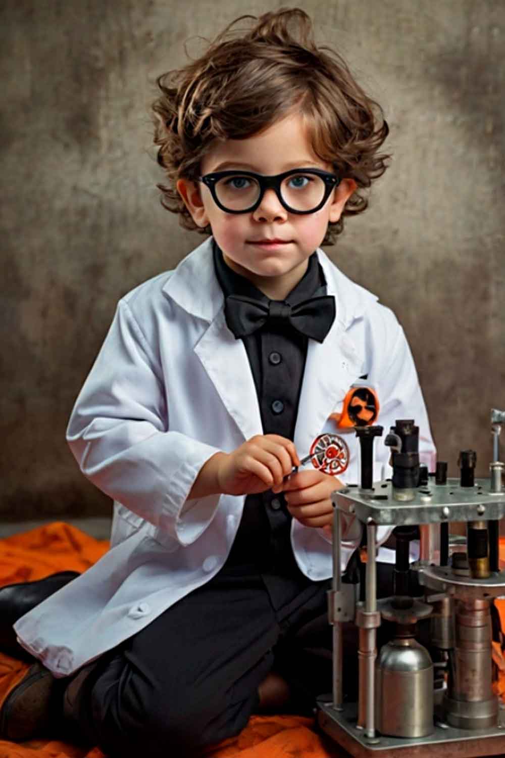 Mad Scientist #boyshalloweencostumeideas #halloweencostumeideasforboys #boyshalloweencostumes