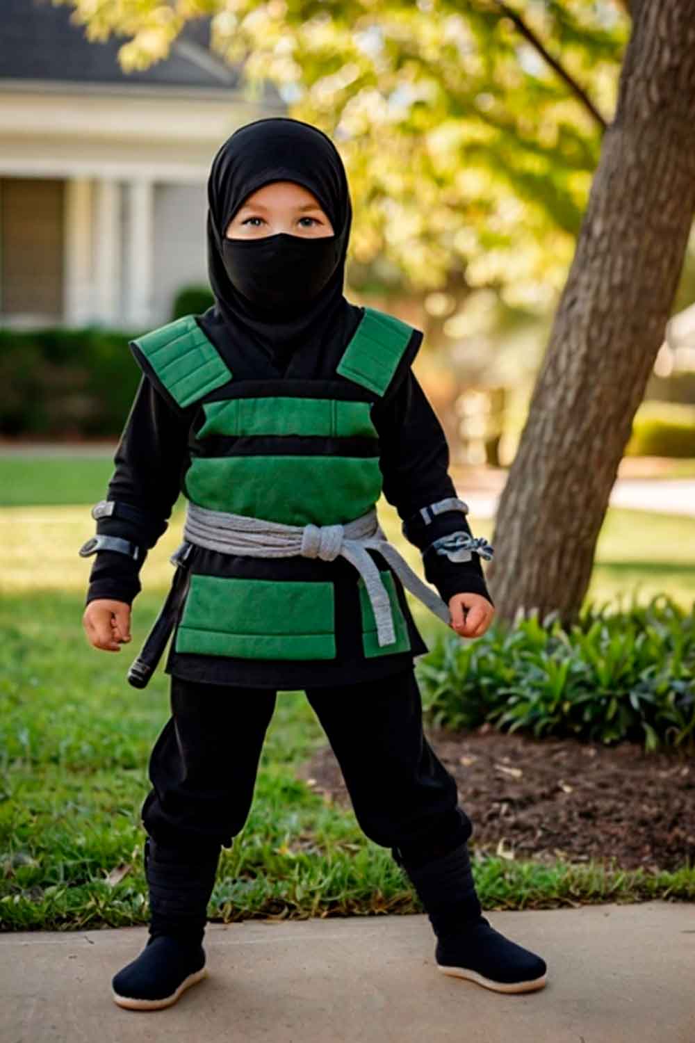 Ninja Kid Halloween Costumes #boyshalloweencostumeideas #halloweencostumeideasforboys #boyshalloweencostumes