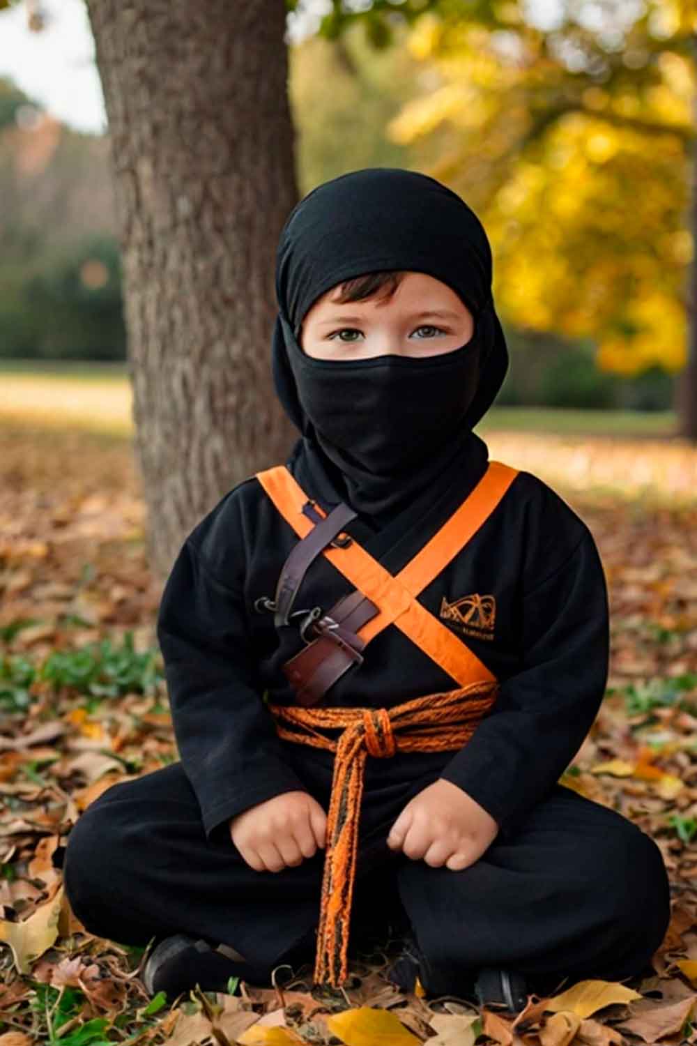 Ninja Kid Halloween Costumes #boyshalloweencostumeideas #halloweencostumeideasforboys #boyshalloweencostumes