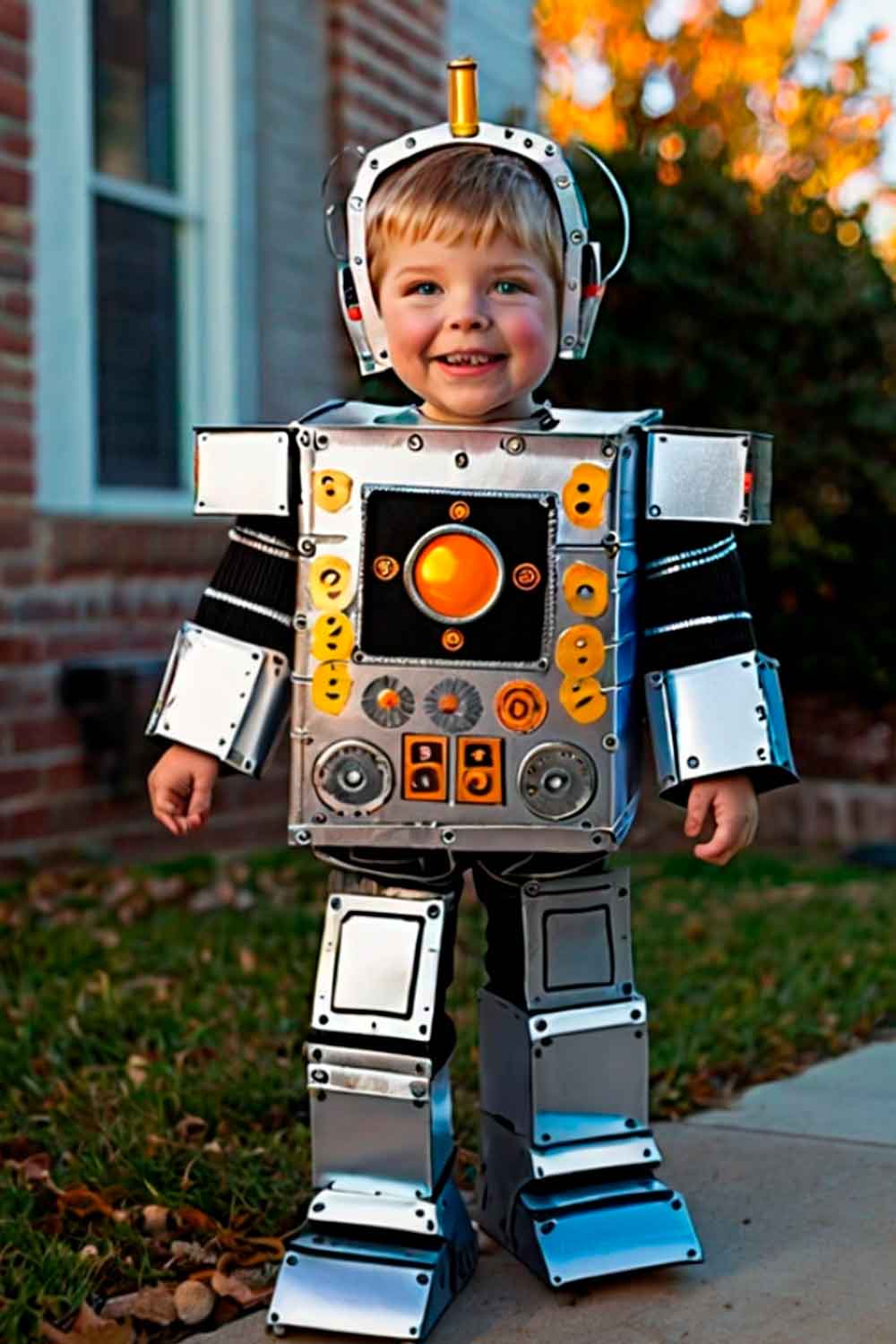 Robot Boys Halloween Costumes #boyshalloweencostumeideas #halloweencostumeideasforboys #boyshalloweencostumes