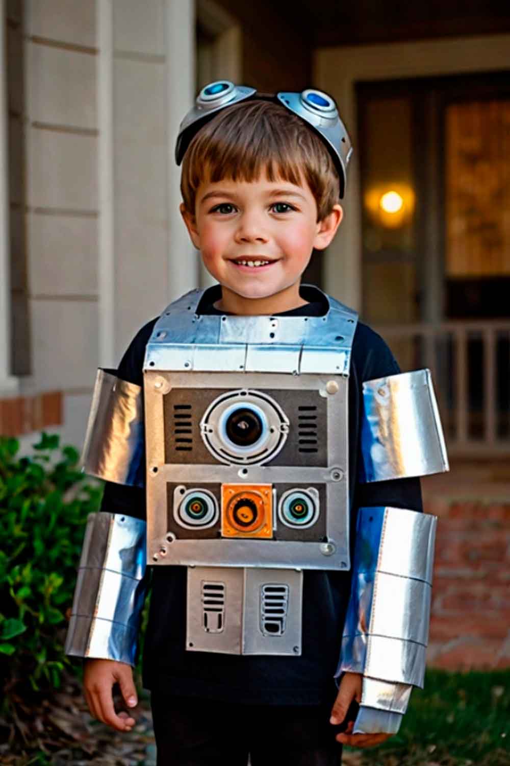 Robot Boys Halloween Costumes #boyshalloweencostumeideas #halloweencostumeideasforboys #boyshalloweencostumes