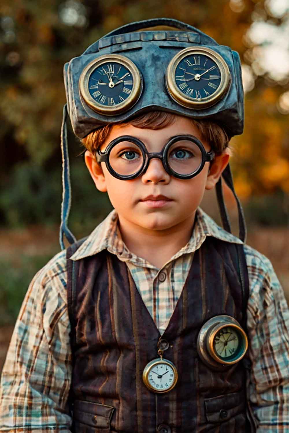 Time Traveler #boyshalloweencostumeideas #halloweencostumeideasforboys #boyshalloweencostumes