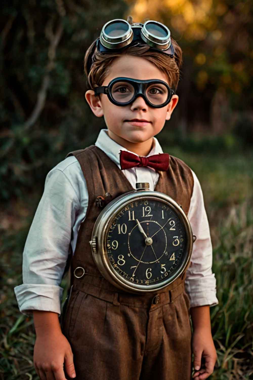 Time Traveler #boyshalloweencostumeideas #halloweencostumeideasforboys #boyshalloweencostumes