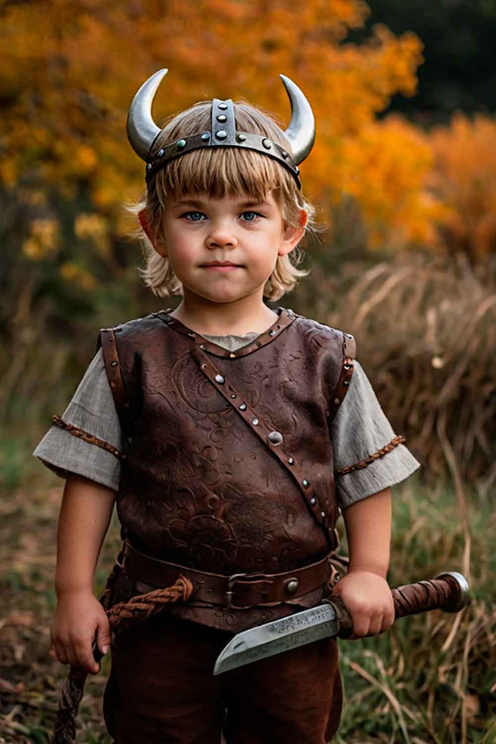 Viking Halloween Costume For Boy #boyshalloweencostumeideas #halloweencostumeideasforboys #boyshalloweencostumes