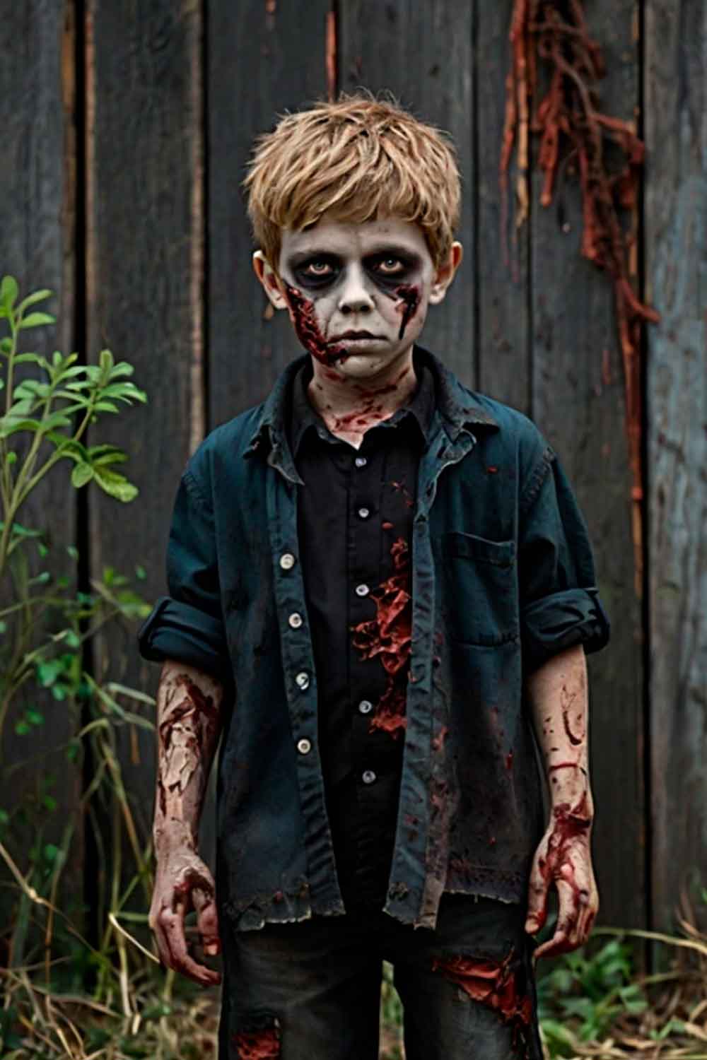 Zombie Boys Halloween Costumes #boyshalloweencostumeideas #halloweencostumeideasforboys #boyshalloweencostumes