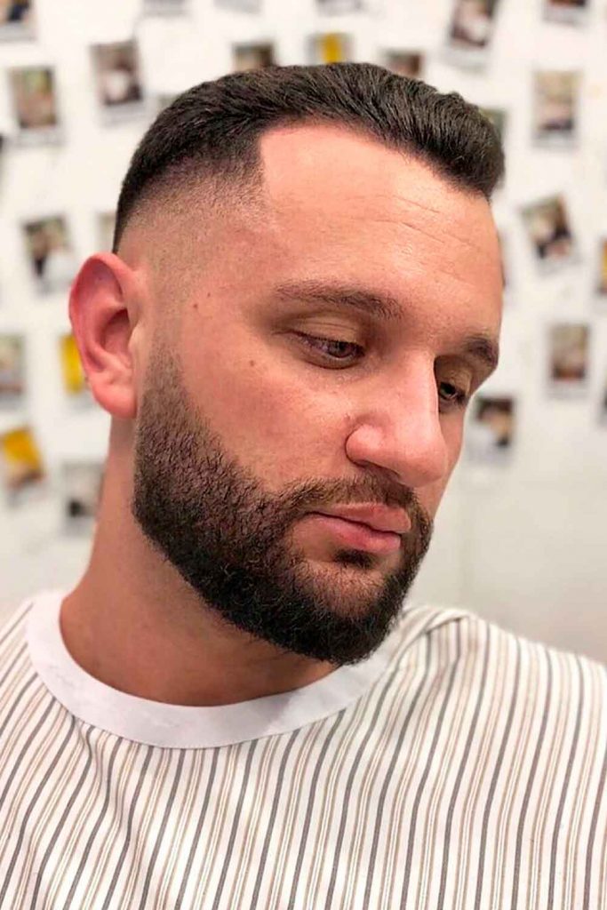 Short Thick Temple Fade Haircut #fade #fadehaircut #fades #mensfade