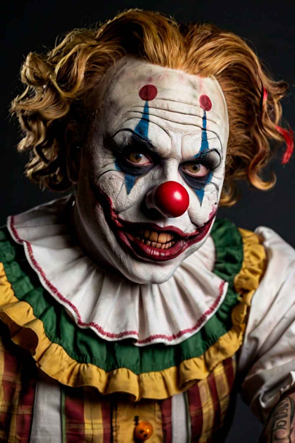 Clown From 'American Horror Story' #halloweencostumemen #menshalloweencostumes #halloweencostumeideas