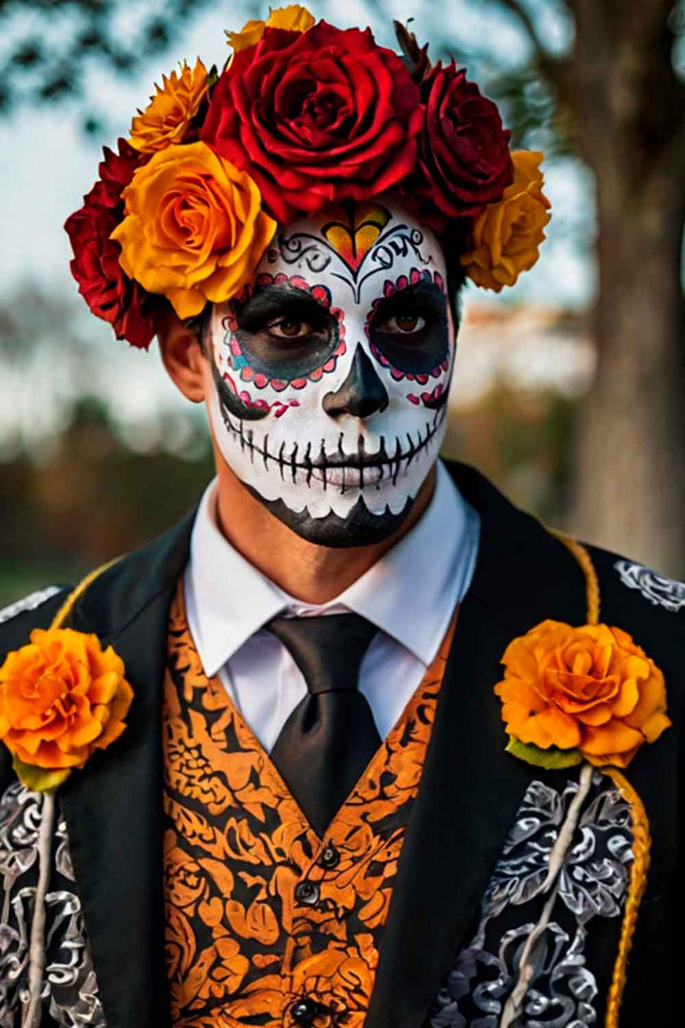 Day Of The Dead #halloweencostumemen #menshalloweencostumes #halloweencostumeideas