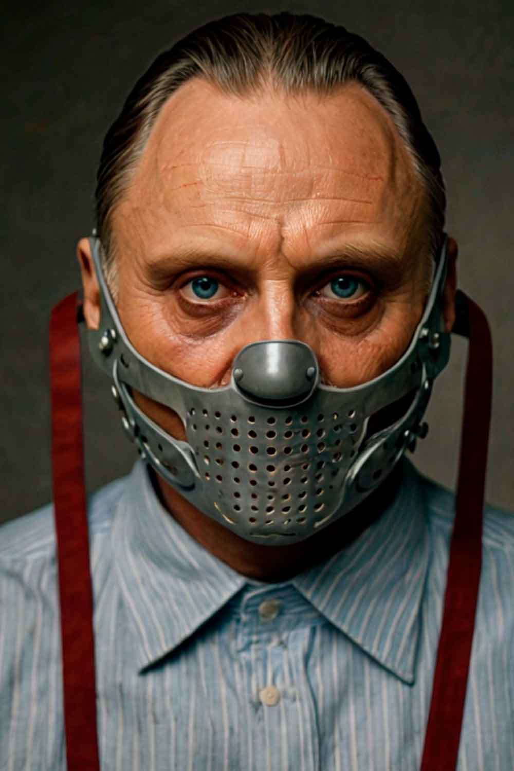 Hannibal Lecter #halloweencostumemen #menshalloweencostumes #halloweencostumeideas