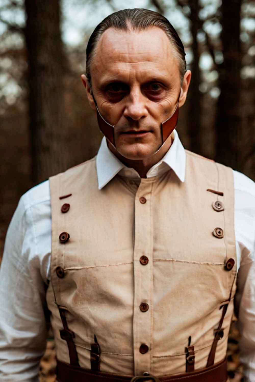 Hannibal Lecter #halloweencostumemen #menshalloweencostumes #halloweencostumeideas