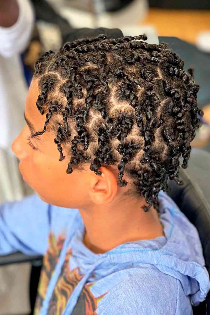 Curly Short 2 Strand Twist  #twist #twistedhair #twisthairstylesmen #twistedhairmen