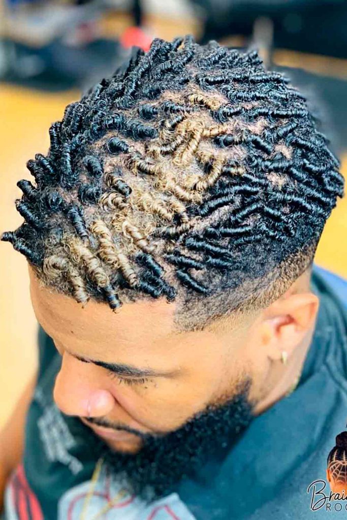 Short Twist Hairstyles Men #twist #twistedhair #twisthairstylesmen #twistedhairmen