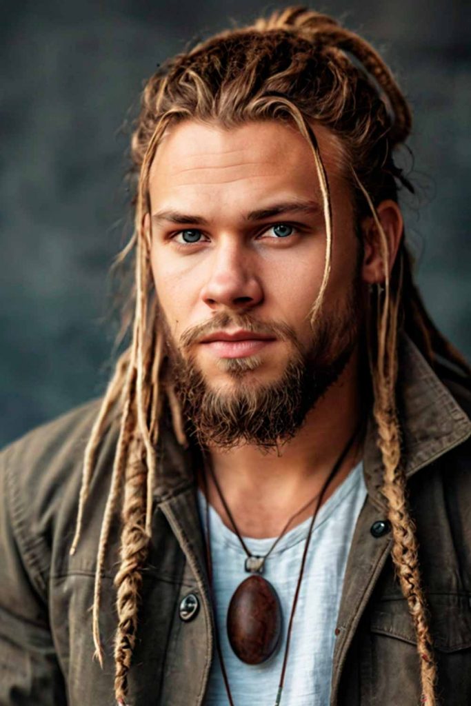 Viking Dreadlocks #vikinghairstyles #vikinghaircut