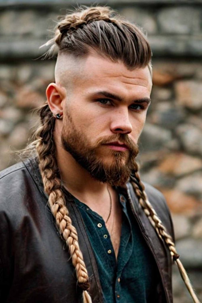 Viking Braids  #vikinghairstyles #vikinghaircut