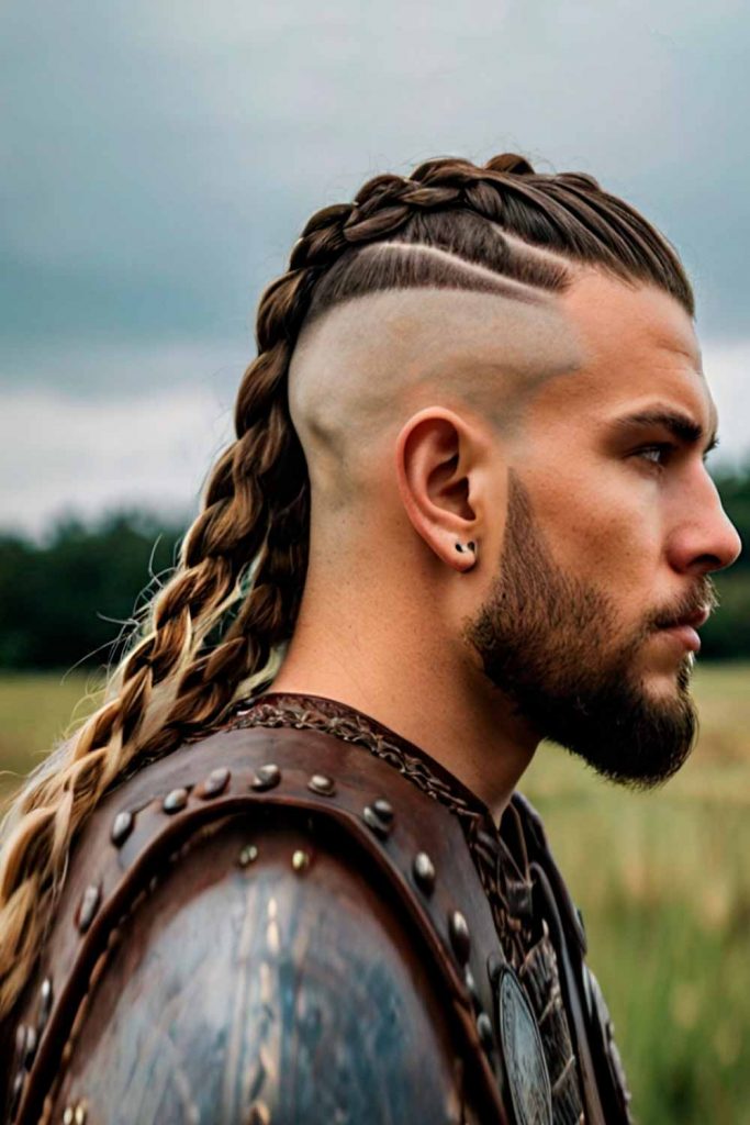 Ragnar Lothbrok Inspired #vikinghairstyles #vikinghaircut