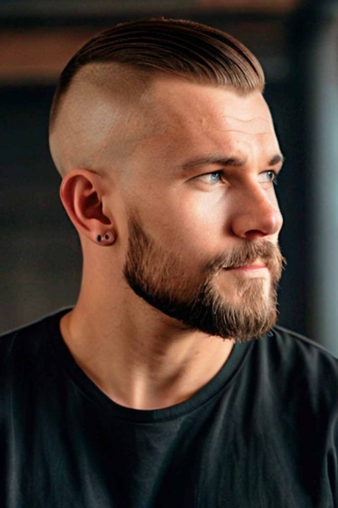 Slick Back Viking Hairstyle #vikinghairstyles #vikinghaircut