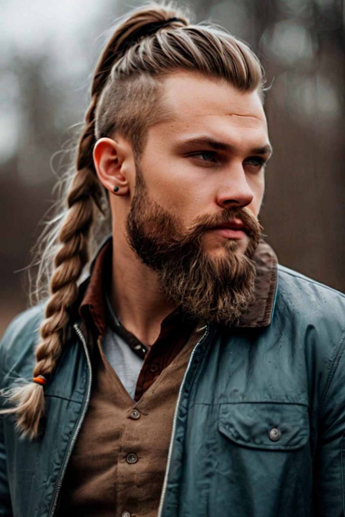 Twisted Ponytail #vikinghairstyles #vikinghaircut