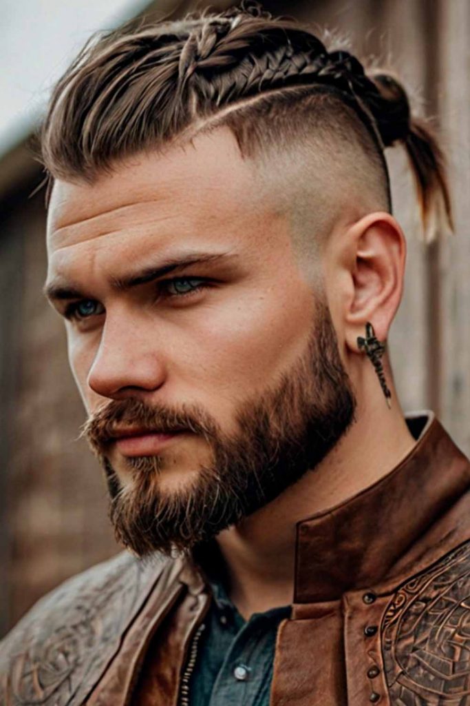 Short Sides With Thin Tail #vikinghairstyles #vikinghaircut