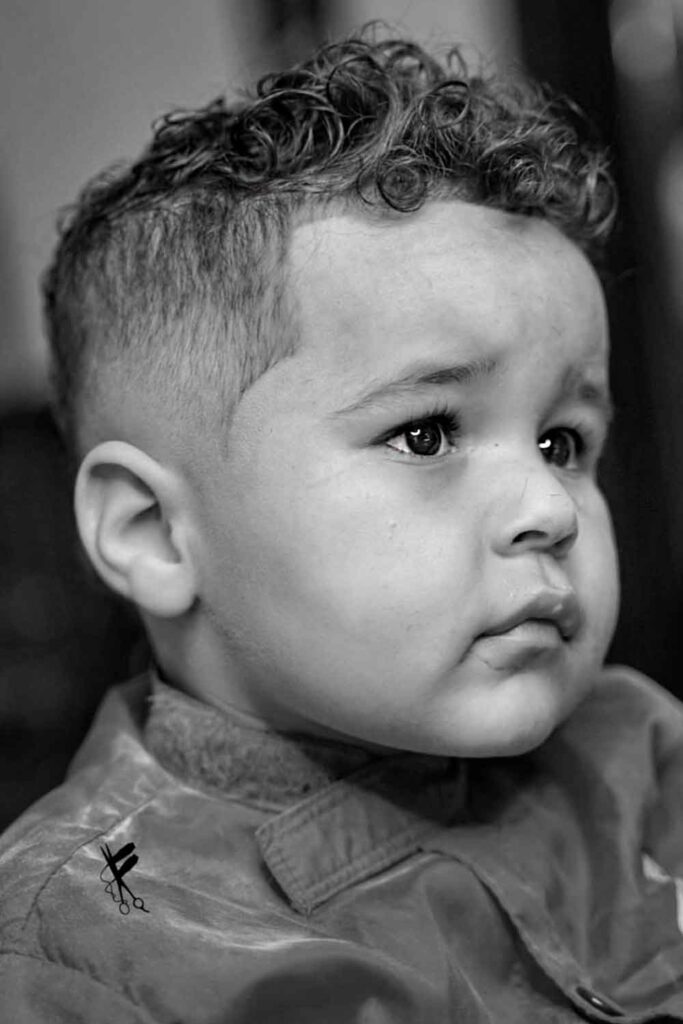 Curly Undercut #toddlerhaircuts #toddlerhairstyles #littleboyhaircuts #boyshaircuts