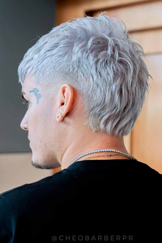 #silverhairmen #menssilverhair