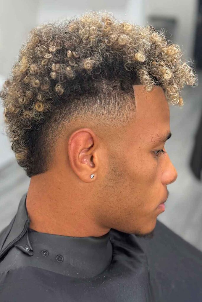 Afro Burst Fade 