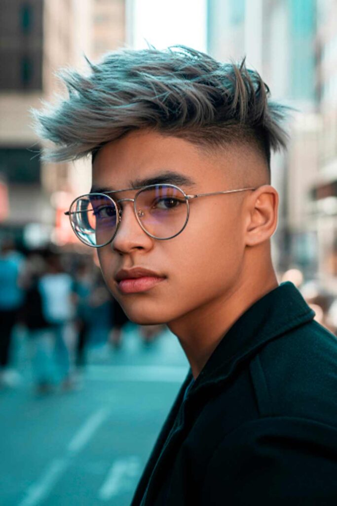 Undercut with Spiky Top 